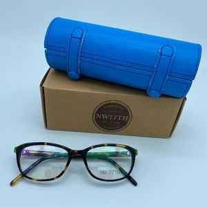 NW 77th Eyewear Chest of Drawers Tort/Green Petite Frame *Handcrafted in USA*